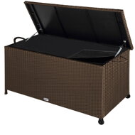 Polyratanový úložný box RICCO, 122x56 61cm, hnedá