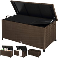Polyratanový úložný box RICCO, 122x56 61cm, hnedá