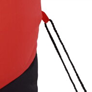Nafukovací Dedo Mráz osvetlený, 180 cm, červená