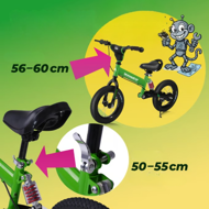 Detské odrážadlo QUIDO, od 3 rokov, zelená