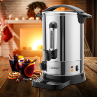 Varič na víno/čaj COZY - 8,8l, strieborná