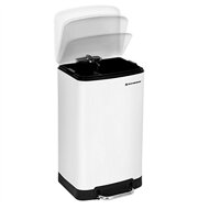 Odpadkový kôš s pomalým zatváraním SLOW, 30l, biela