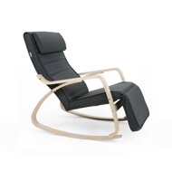 Hojdacie kreslo, leňoška SWING nosnosť 150kg, 67x115x91cm, antracitová